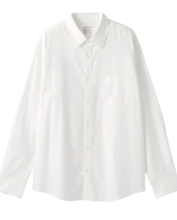 Mens Washed Broad Cloth Long Sleeve Shirt
